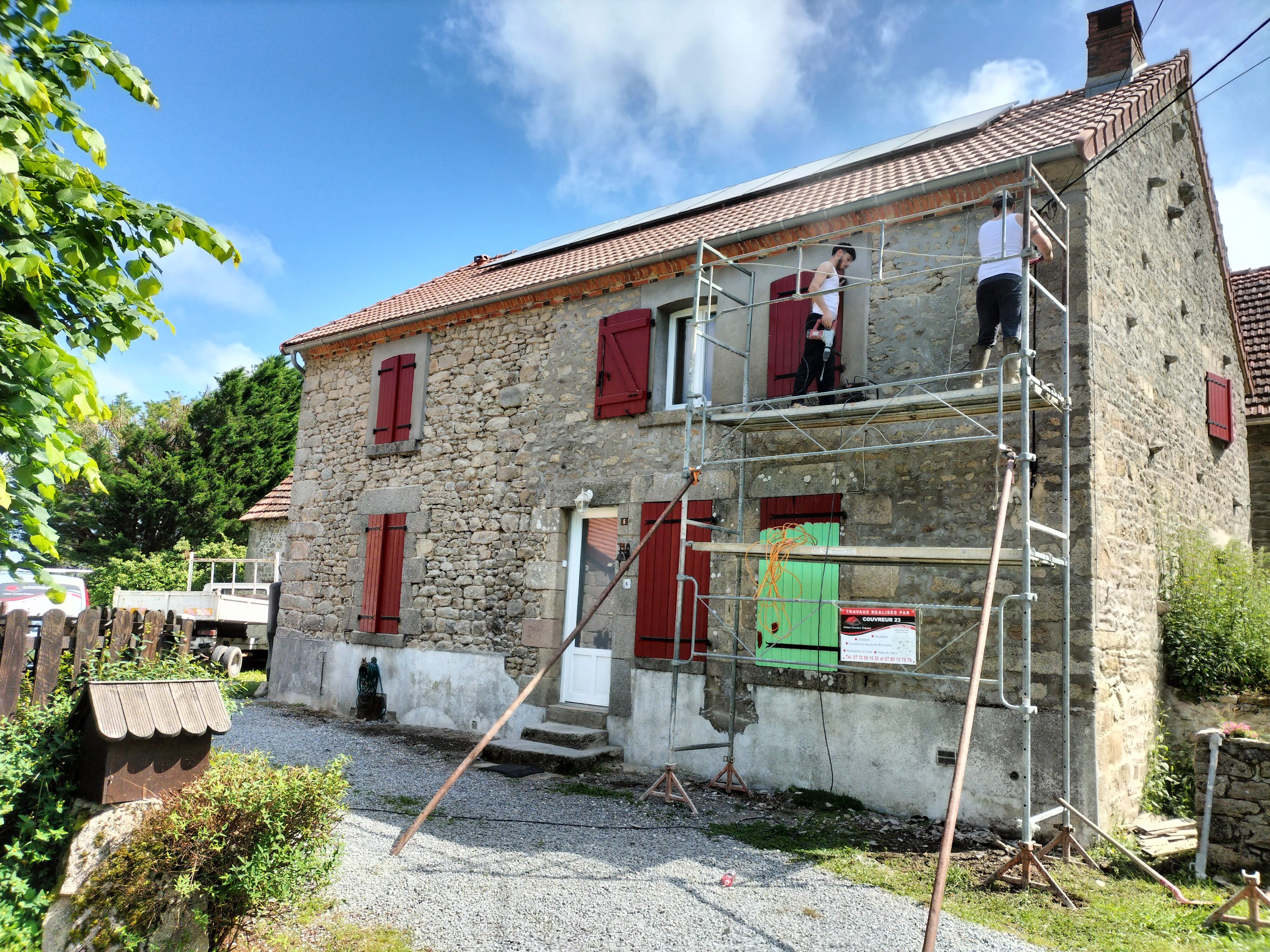 Couvreur 23 - Artisan couvreur en Creuse spécialisé en toiture et charpente