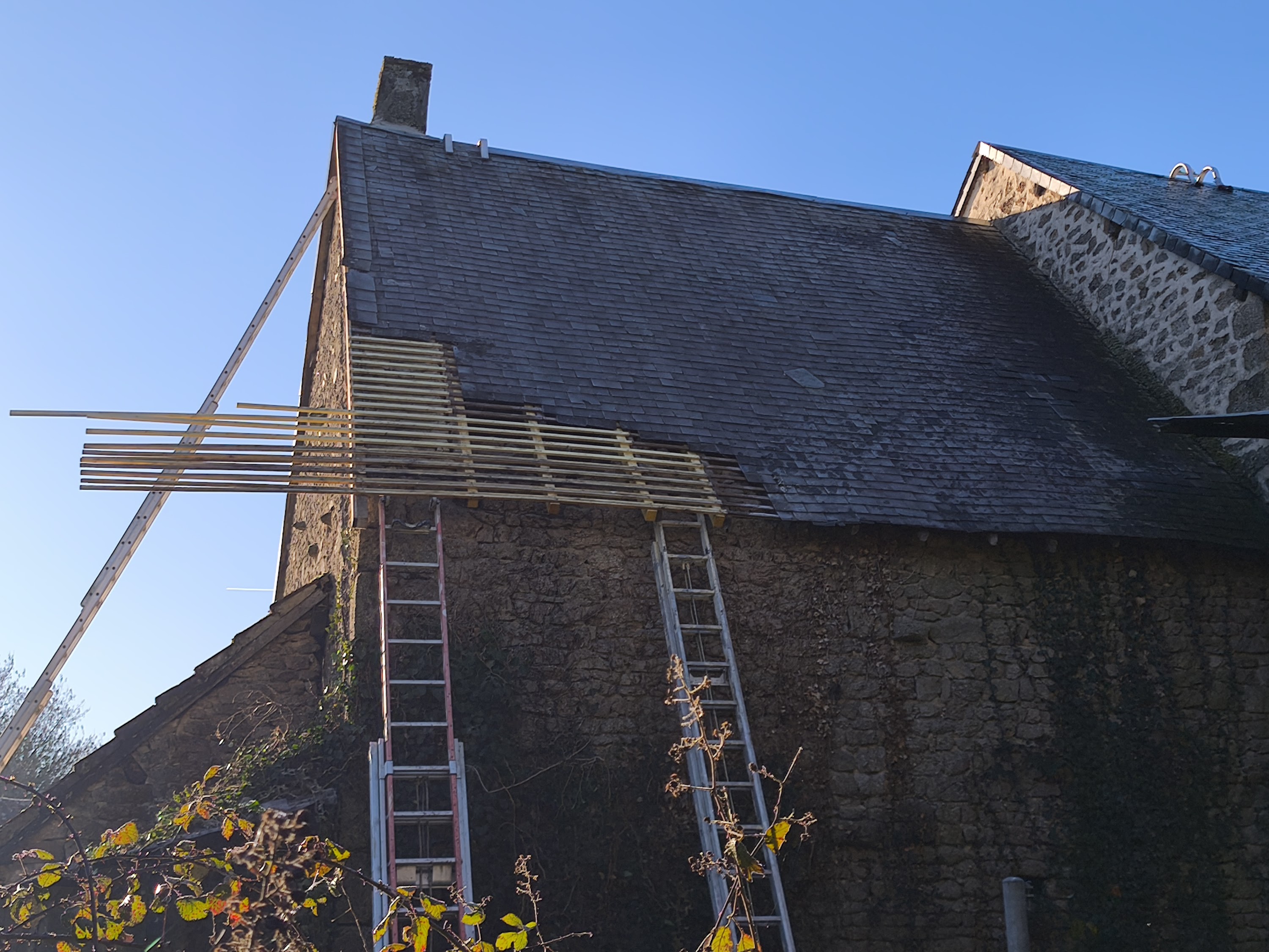 Réalisation toiture Creuse - Artisan couvreur département 23
