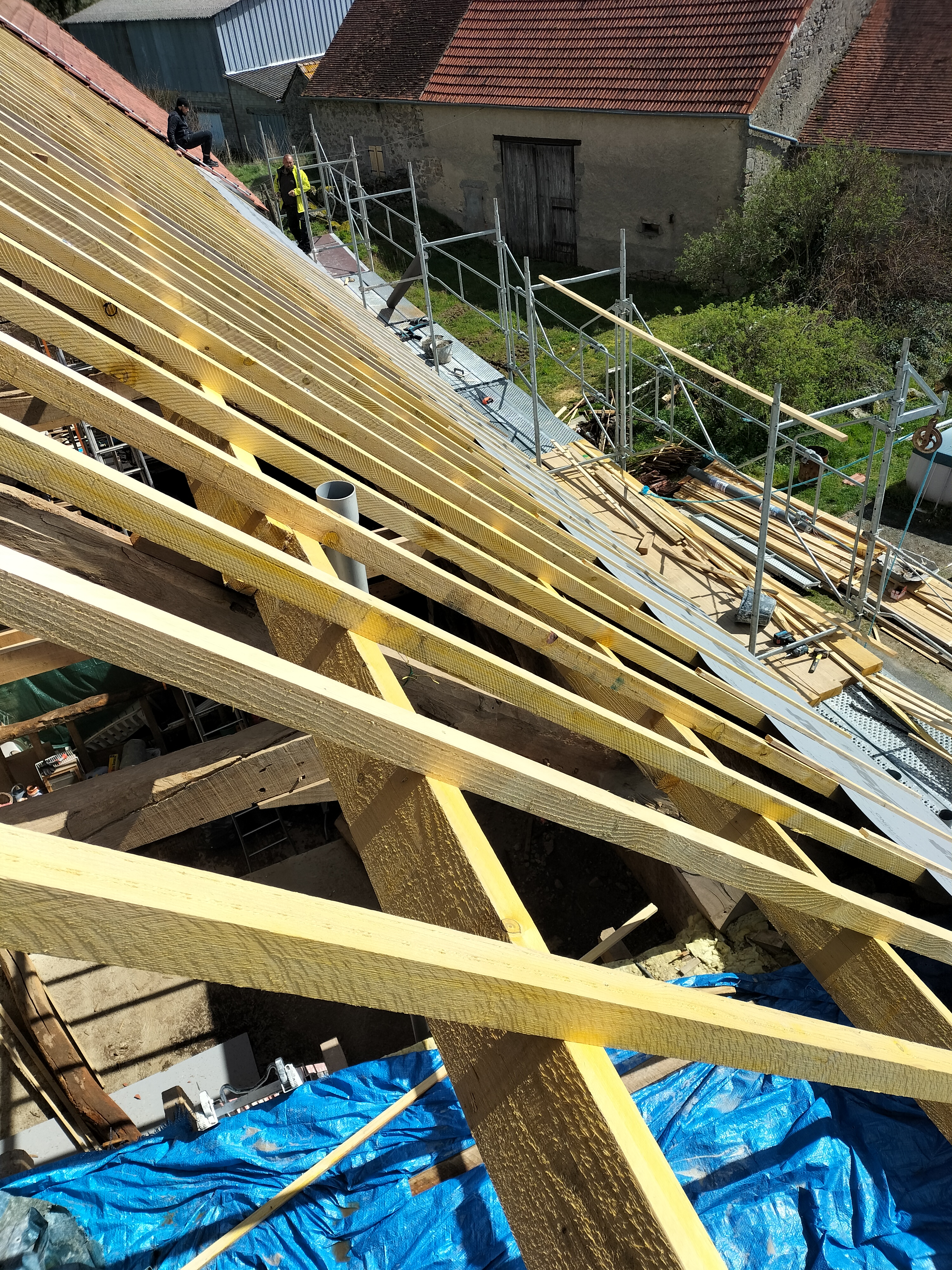 Travaux de charpente en Creuse - Couvreur 23